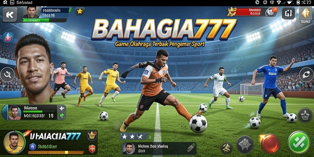 Tampilan gameplay seru dan menegangkan dari BAHAGIA777.