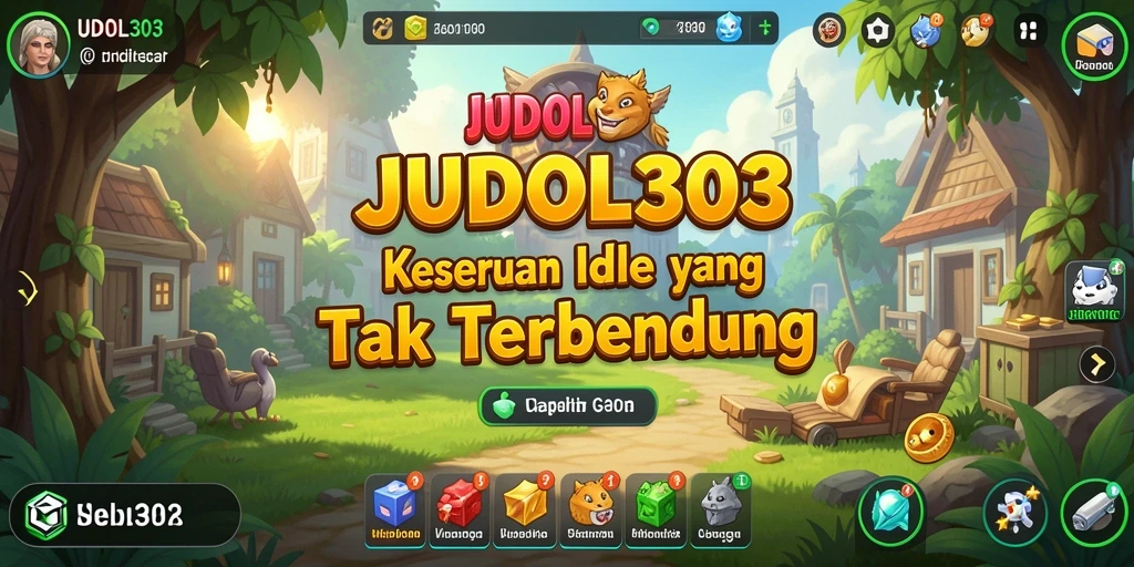 Tampilan gameplay yang menarik dari JUDOL303, cocok untuk penggemar Idle.