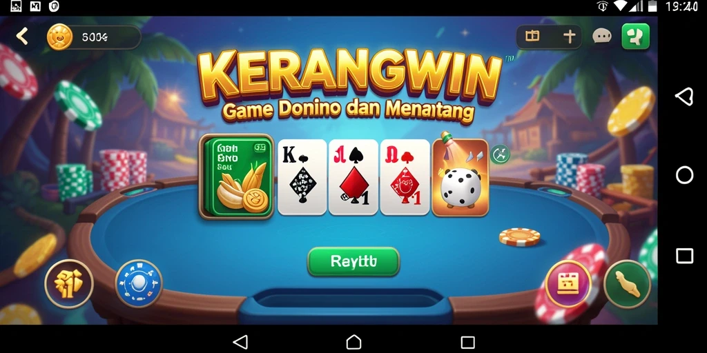 Tampilan gameplay KERANGWIN yang seru dan menantang.