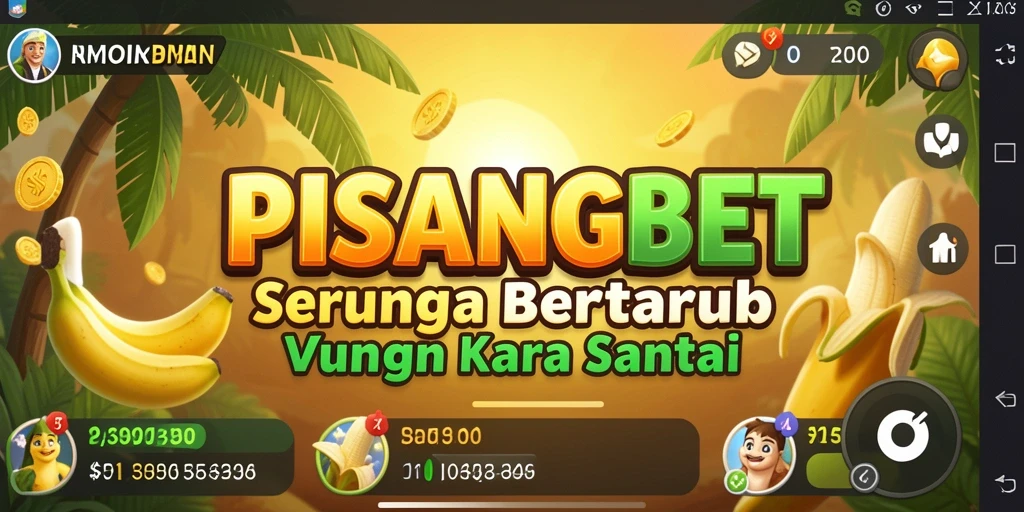 Screenshot PISANGBET menampilkan gameplay yang mengasyikkan dan interaktif.