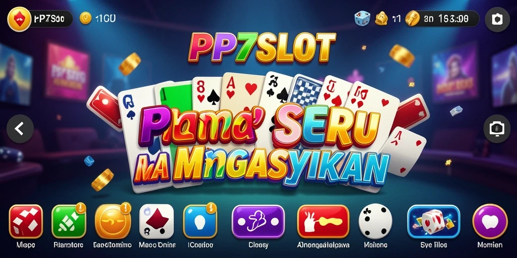 Tampak menawan dari gameplay seru PP7SLOT dengan teman-teman.