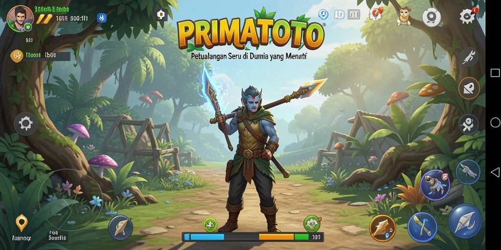Tampilan menarik dari gameplay <strong>PRIMATOTO</strong> yang penuh aksi dan petualangan.