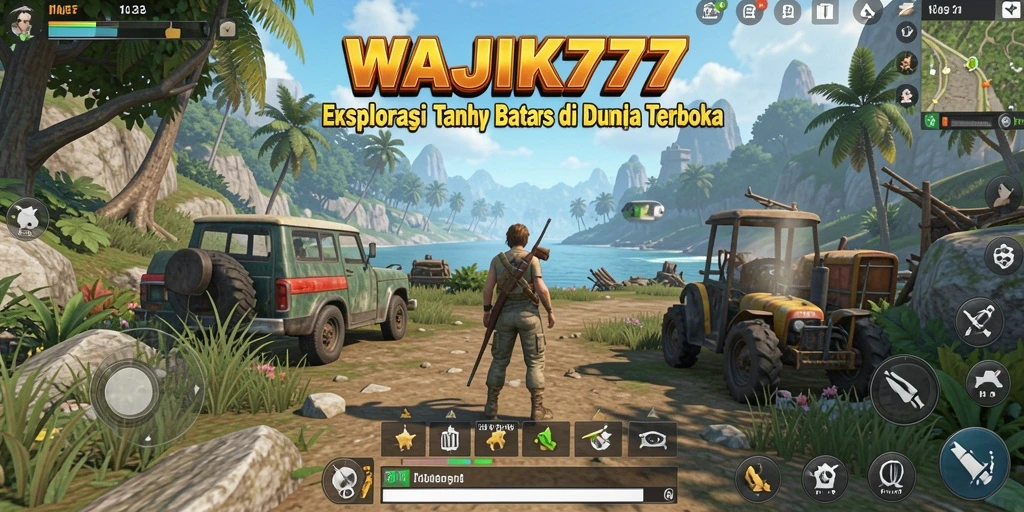 Tampilan gameplay menarik dari dunia Open World WAJIK777.